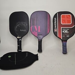 Franklin Sports Christine McGrath‎ Signature Pickleball Paddle And More Lot